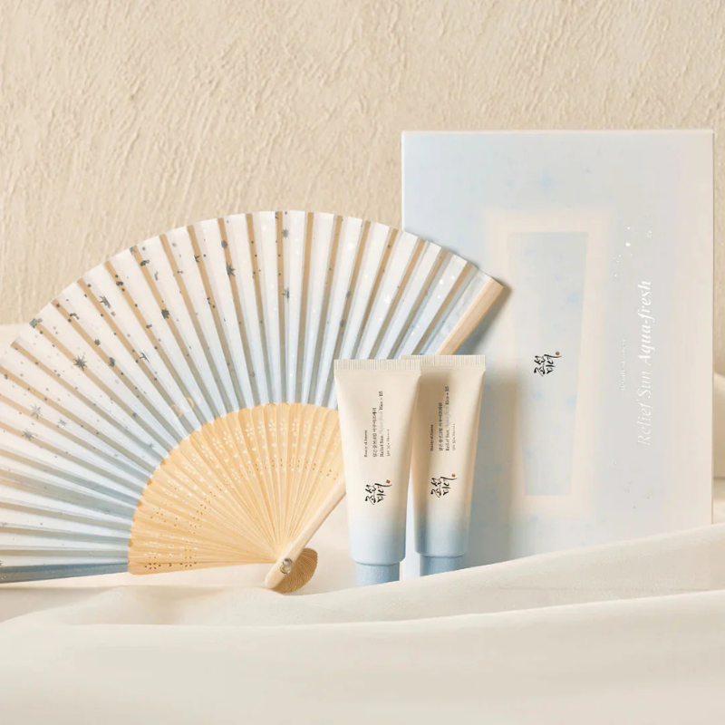 BEAUTY OF JOSEON Relief Sun Aqua-fresh Kit | BONIIK Best Korean Beauty Skincare Makeup Store in Australia